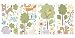 RoomMates RMK1398SCS Woodland Animals Peel & Stick Appliques