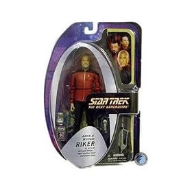 Click here to buy Diamond Select Toys Star Trek The Next Generation Exclusive Action Figure Admiral William T. Riker from All Good Things by  Diamond Select Toys .