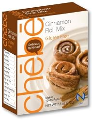 Chebe Bread Cinnamon Roll Mix, Gluten Free, 7.5-Ounce Bags (Pack of 8)