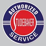 Husky Liners 00013 SignPast Studebaker Round Reproduction Vintage Sign