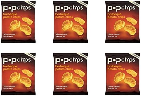 (6 PACK) - Popchips Barbeque | 23 x 24g x | 6 PACK - SUPER SAVER - SAVE MONEY