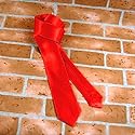 Rock-Krawatte SATIN red