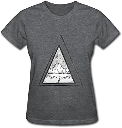 DONFAN Women's Alt J Awesome Wave T-shirt Size XL DeepHeather