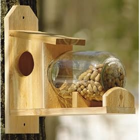 Squirrel Feeder, Cedar Clear-Vue