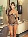 Fishnet Leopard Babydoll