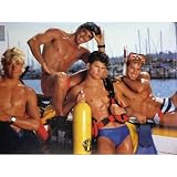 Guys with Scuba Gear, American Male, Photo Print Poster - 22x34