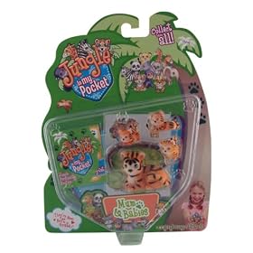 Jungle In My Pocket - Tiger Family includes Mum Tessa and her 3 babies Tory, Tyler and Tate.