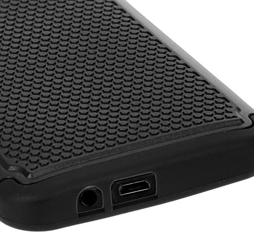 HTC ONE M9 Case, M9 Case, Powertrue HTC ONE M9 Case Full Body Hybrid Armor Protection Defender Case Cover - Soft Interior Scratch Protection Slim Trendy Dual Layer Armor Protective Case Cover for HTC ONE M9 (BLACK)