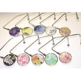 20 Designer Boutique Purse Hooks Handbag Hangers W/bags