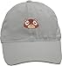 OVOY Funny Bear Print Strapback Dad Hat Adjustable Baseball Cap