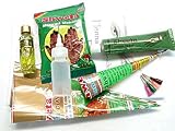 Beachcombers! Natural Henna Temporary Tattoo Paste & Powder Beginner Kit