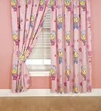 CharacterWorld Fifi Jump Curtains Including Tie Backs, 54 Inch
