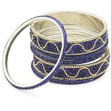 Chamak by priya kakkar 6 dark Blue Crystal Ban
