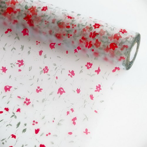 Floral Vines - Self-Adhesive Printed Window Film Home Decor(Sample)