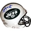 Bobby Hamilton Autographed NY Jets Replica Mini Helmet
