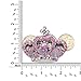 Princess Queen Royal Crown Tiara Brooch Pin Women Ladies Fashion Jewelry