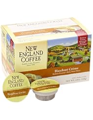 Grocery: New England Coffee Hazelnut Crème K-Cups. 12 Single Serve Cups Per Box (Pack Of 3)
