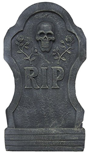 Forum Novelties 21 Inch Lightweight Foam Tombstone Prop "RIP"
