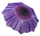 Purple Daisy Umbrella 48