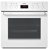 Gorenje DEHM-BC5306ZW620 Einbauherdset / A* / 0.87 kWh / 65 L / Kochfeld: Ceran / EPT-Touch Control Uhr / Zweikreis-Kochzone / wei&szlig;