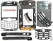 --un-branded titanium original blackberry 8330 curve cdma complete housing plus tool kit