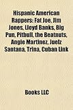 Hispanic American Rappers: Fat Joe, Big Pun, Pitbull, Lloyd Banks, the Beatnuts, Jim Jones, N.O.R.E., Juelz Santana, Angie Martinez, Trina, AZ-