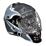 Franklin NHL Street Hockey Goalie Mask - Silver/ Black