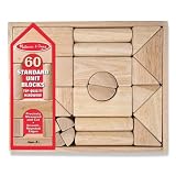 Melissa & Doug 60-Piece Standard Unit Blocks