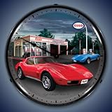 1974 Chevrolet Corvette Lighted Wall Clock