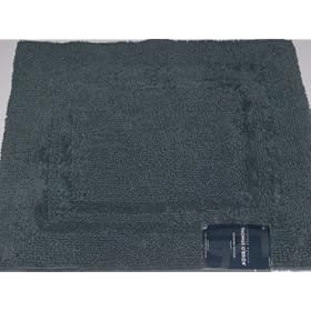  Thomas OBrien Image Blue Cotton Throw Rug Accent Bath Mat 24x24