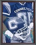 Univ of Connecticut Helmet Series - Wall Framed Canvas Art Print - Connecticut Huskies - UConn