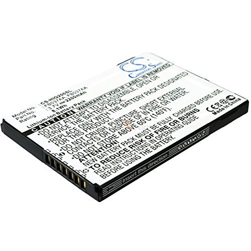 3.70V,2200mAh,Li-ion,Replacement Pocket PC Battery for HP iPAQ 212, iPAQ 210, iPAQ 211, iPAQ 214, iPAQ 216, Compatible Part Numbers: 451405-001, 459723-001, HSTNH-S17B