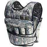 Cross 101 Adjustable Weighted Vest, 40 lbs (Camouflage)