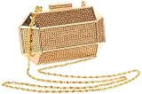 Magid 6694 Clutch, Gold/Topaz, One Size