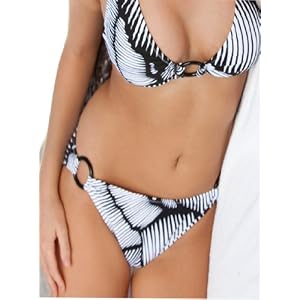 Buy Oyster Shell: Circle Lowrise Bottom (All styles sold as separates; Bottom Only) by Blue Sky Swimwear