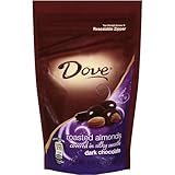 Dove Dark Chocolate With Almonds, 4.5 oz (Pack of 4)