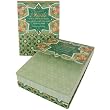 Faith is the bird that feels the light when dawn is still dark Gold Foil Embellished Notepad