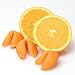 Gourmet Food : 100 Personalized Fortune Cookies - Orange