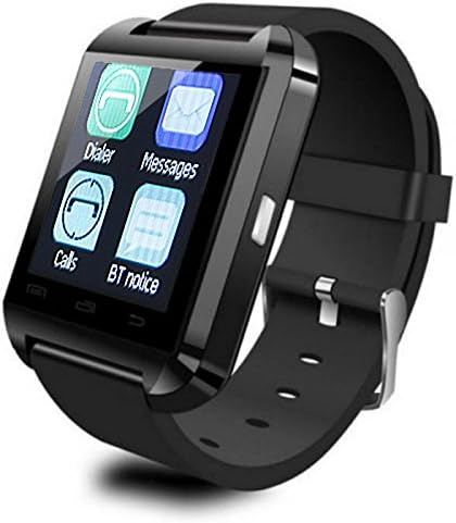 Padgene Bluetooth 4.0 Smart Watch Bracelet for Samsung S5 / S6 / S6 Edge / Note 2 / 3 / 4, Nexus 6, Htc, Sony and Other Android Smartphones, Black