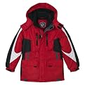 Boys' Tech Jacket Red/Black-Red