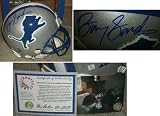 Barry Sanders Signed Lions Pro Helmet