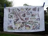 Battle 1066 Tea Towel, 100% Made in Britain, 100% Cotton