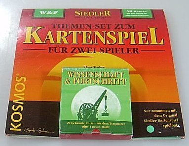Themen-Set zum Siedler von Catan Kartenspiel Wissenschaft & Fortschritt