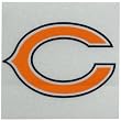Chicago Bears - C Logo Reflective Decal NFL Pro Football