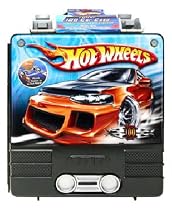 Hot Wheels Rollin' 100 Car Case with Launcher (Colors May Vary)