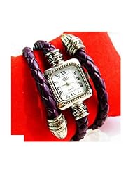 Lovely Leather Strap fashion ladys womens bracelet watches wrist bangle watch WP@TGZ153755Z