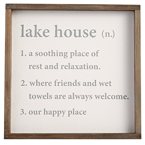 Mud Pie Lake House Definition Plaque