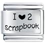 I Heart 2 Scrapbook Hobbies Italian Charm Bracelet