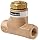 Parker 032500119 3250 Series Brass Inline Flow Control Valve, 1/8" NPTF, 250 psi, Standard Adjustment