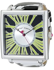 Betsey Johnson Womens BJ00325-02 Analog Display Quartz Multi-Color Watch